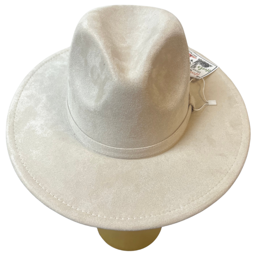 Kids Vegan Suede Fedora